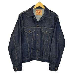 Non Stock Flyer Vintage Standard Classic Trucker Jacket Selvage Denim Outerwear